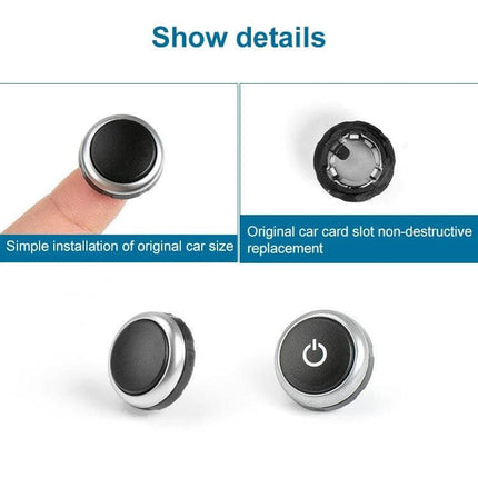 Car Radio Volume Knob For BMW Cars Simple Everyday Use - replacement ABS+PC knob, easy install, durable, restores grip