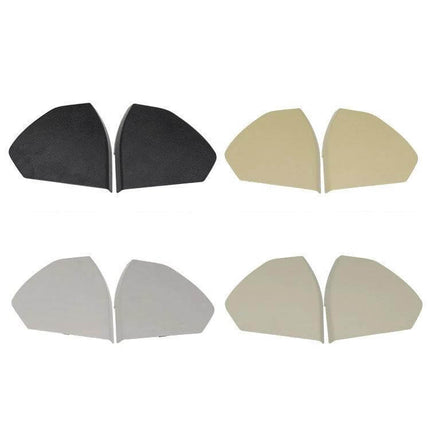 Right Side Front Door Trim Panel Black Vehicle Replacement - black and beige ABS+PC interior door trim sets