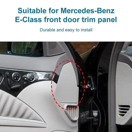 Left Front Door Trim Panel Plastic Cover For Mercedes E Class Black | Syndmart
