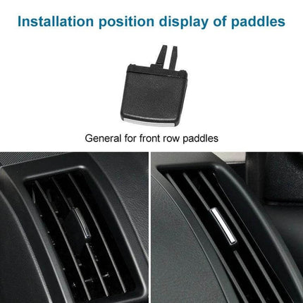 Car Air Conditioning Exhaust Switch Paddle For Land Rover Freelander 2 - replacement front row A/C exhaust switch paddle shown installed