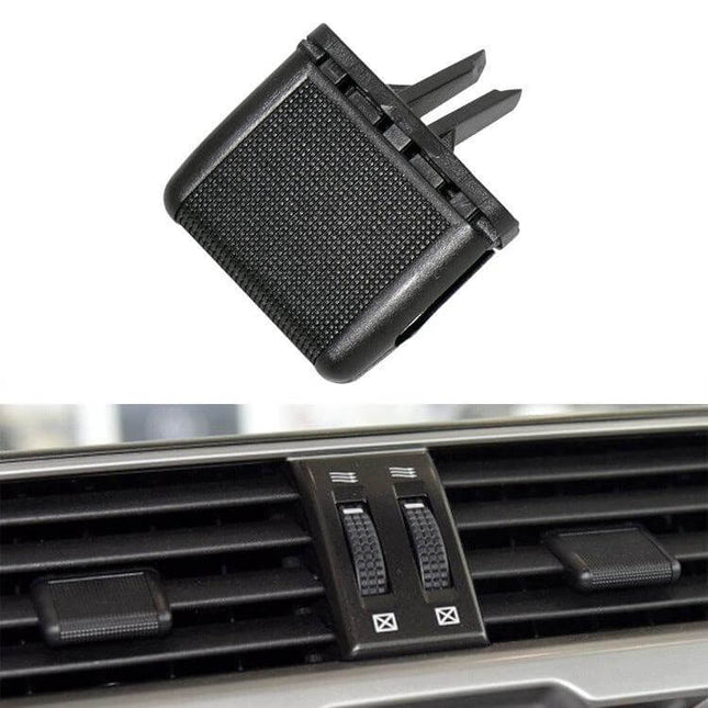 Prado AC Switch Paddle Replacement Black Interior Use — black replacement paddle for Toyota Prado climate control, textured DIY swap in minutes
