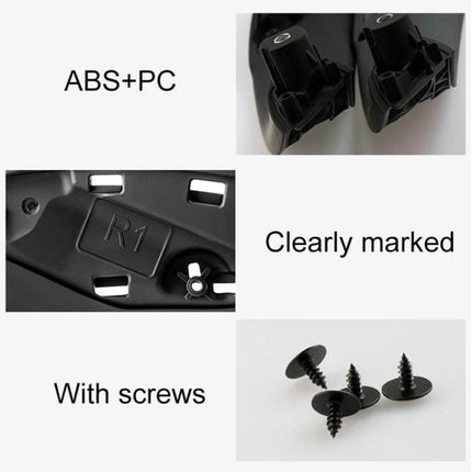 4 In 1 Car Interior Armrest Door Handle Left Hand Drive replacement ABS+PC armrest parts clearly marked with screws for BMW F30/F35