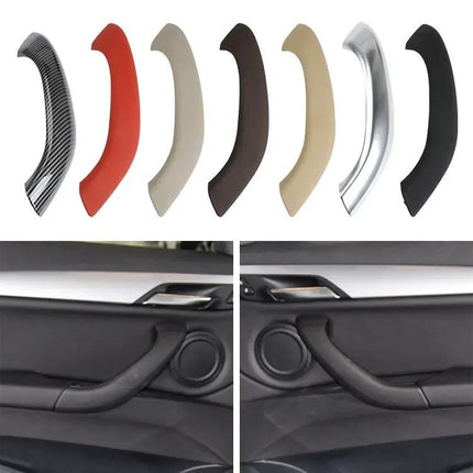 Left Inside Door Handle Trim Cover For BMW X1 Black
