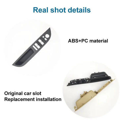 BMW E60 2008-2010 Left Front Door Window Switch Trim Panel
