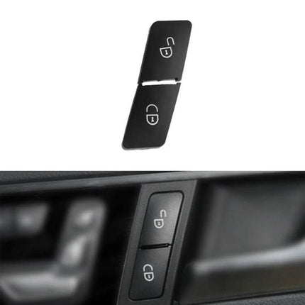 Mercedes-Benz Right Side Door Lock Switch Button Black replacement lock button pair with factory finish for right side door