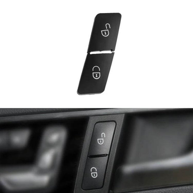 Mercedes-Benz Right Side Door Lock Switch Button Black replacement lock button pair with factory finish for right side door