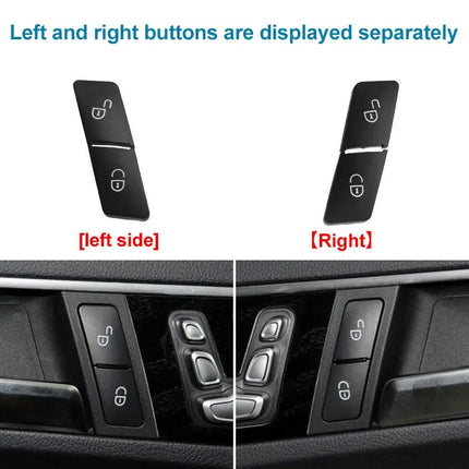 Mercedes-Benz Right Side Door Lock Switch Button Black