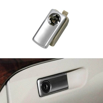 Car Glove Box Handle Switch For Mercedes-Benz Left-Hand Drive silver ABS replacement handle for W166 W292 glove box