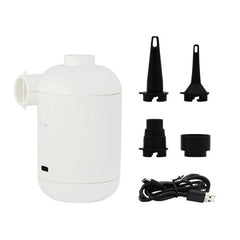 Compact USB Rechargeable Electric Air Pump for Inflatable Equipment