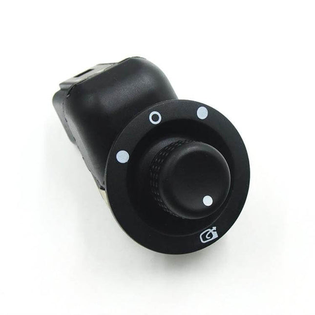 Mirror Control Switch Knob For Renault Vehicle Replacement Part - black plastic mirror adjustment knob, OEM-style replacement
