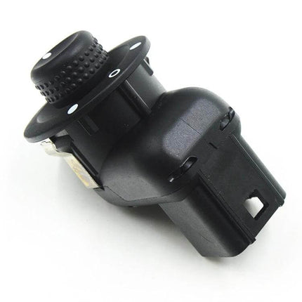 Mirror Control Switch Knob For Renault Vehicle Replacement Part black plastic replacement mirror adjustment knob