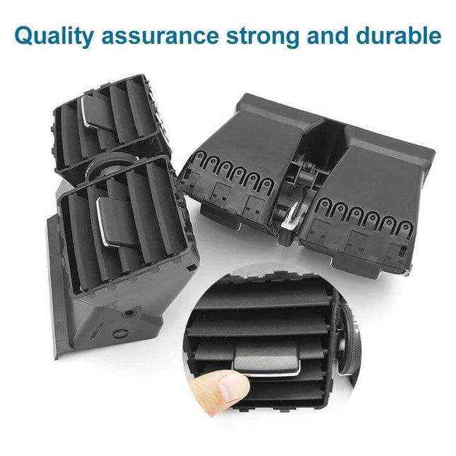 Mercedes-Benz W166 Rear Air Outlet Assembly for Left Driving replacement rear vent assembly showing louvers and mounting for left-hand drive