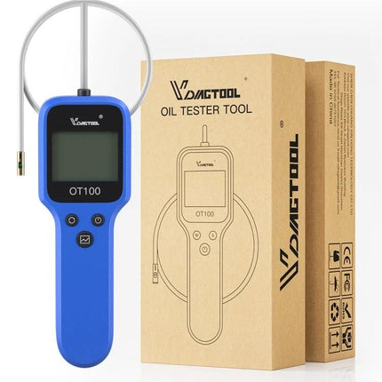 Essential Brake Fluid Quality Checker for Vehicle Safety handheld OT100 brake fluid tester with probe and packaging
