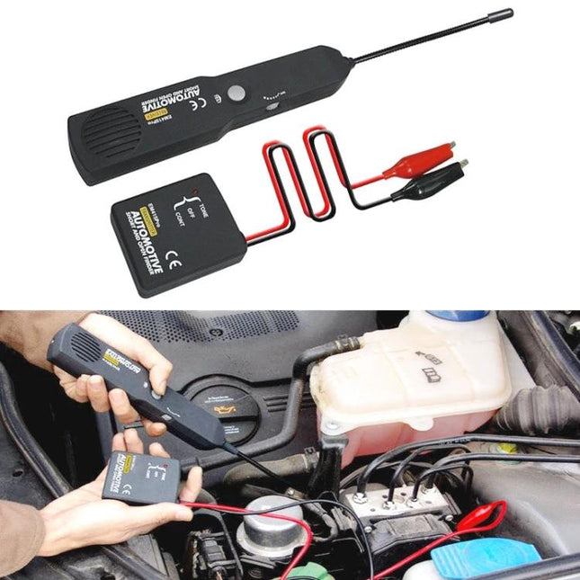 EM415 Detector for Car Electrical Troubleshooting at Home - handheld wire tracer locating short circuits and dashboard wiring in vehicle engine bay
