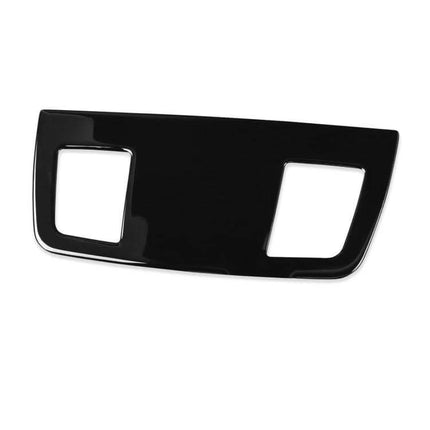 Decorative Sticker for BMW 3 Series Air Outlet Panel - black ABS self-adhesive trim for interior vent panel
