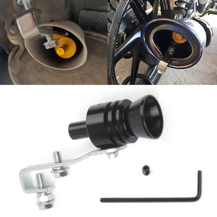 Universal Aluminum Turbo Sound Exhaust Whistle For Cars And Motorcycles | Syndmart