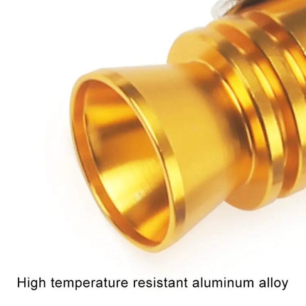 Universal Aluminum Turbo Sound Exhaust Whistle For Cars And Motorcycles | Syndmart