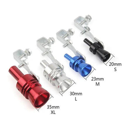 Universal Aluminum Turbo Sound Exhaust Whistle For Cars And Motorcycles | Syndmart