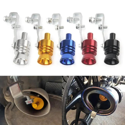 Universal Aluminum Turbo Sound Exhaust Whistle For Cars And Motorcycles | Syndmart