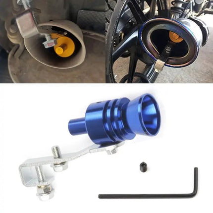Universal Aluminum Turbo Sound Exhaust Whistle For Cars And Motorcycles | Syndmart