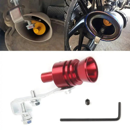 Universal Aluminum Turbo Sound Exhaust Whistle For Cars And Motorcycles | Syndmart