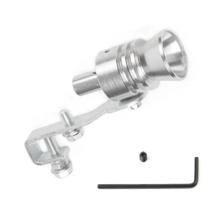 Universal Aluminum Turbo Sound Exhaust Whistle For Cars And Motorcycles
