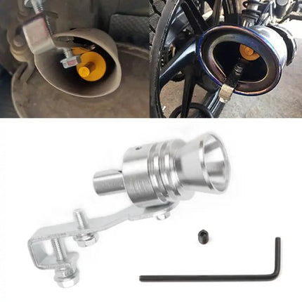 Universal Aluminum Turbo Sound Exhaust Whistle For Cars And Motorcycles | Syndmart