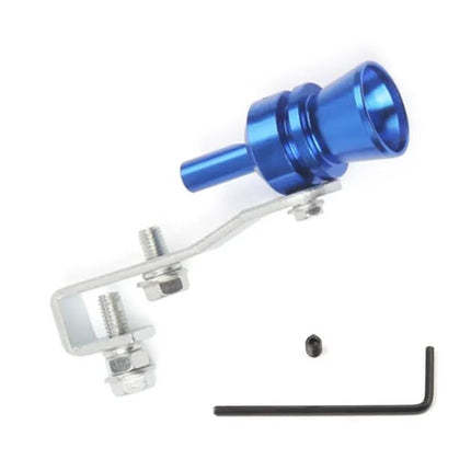 Turbo Sound Exhaust Whistle For Car Or Motorcycle, Decorative Aluminum, Size M
