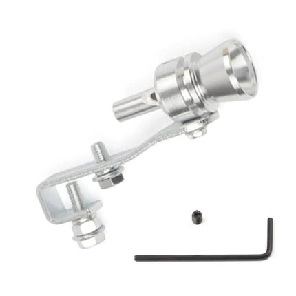 Turbo Sound Exhaust Whistle For Car Or Motorcycle, Decorative Aluminum, Size M