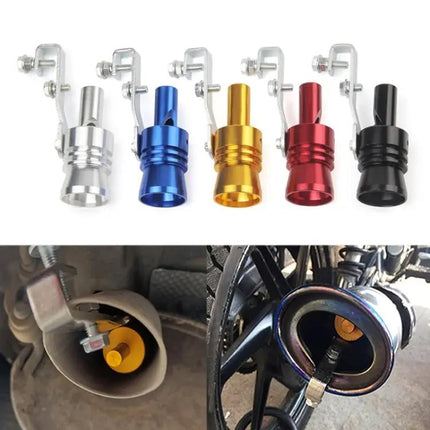Universal Aluminum Turbo Sound Exhaust Whistle Size XL