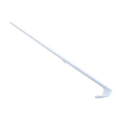 Clip-On Plastic Flagpole for Car Windows, 43cm Length, Pack of 10 — white plastic clip-on flagpole for vehicle window display