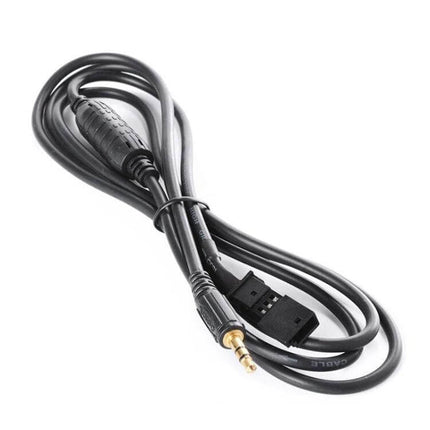 BMW AUX Audio Adapter Cable for Car Stereo Plug and Play – black 3.5mm to BMW CD changer harness cable, plug-and-play Hi‑Fi integration