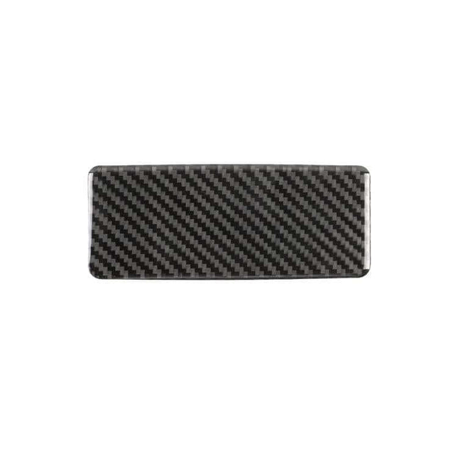 Carbon Fiber Decorative Sticker for Infiniti Q50 Q60 Rear Seat Ashtray – carbon fiber ashtray trim peel-and-stick replacement