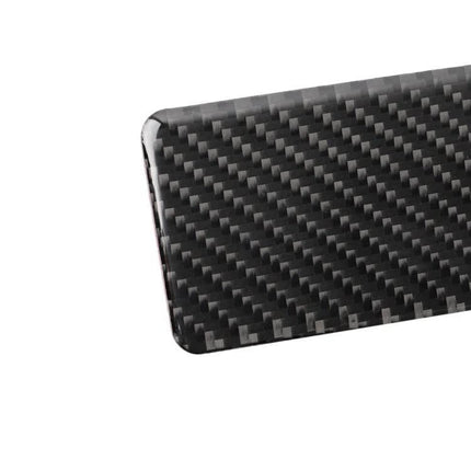 Carbon Fiber Decorative Sticker for Infiniti Q50 Q60 Rear Seat Ashtray - glossy carbon fiber ashtray trim sticker for rear seat