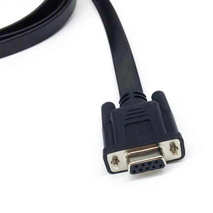 Extended Cable for Everyday Car Maintenance and Checks - black OBD2 extension cable with durable connector for easy engine code checks and diagnostics