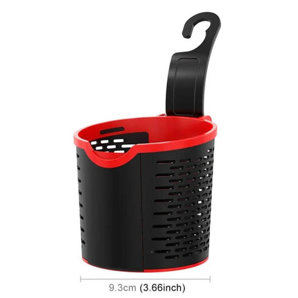 Practical Car Seat Back Hook Organizer for Storage hanging black red car seat hook basket organizer for groceries and accessories