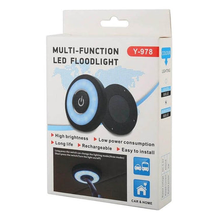 Car Round Dome Reading Light For Interior Nighttime Reading - compact round LED dome light for car interior reading, low heat and easy install