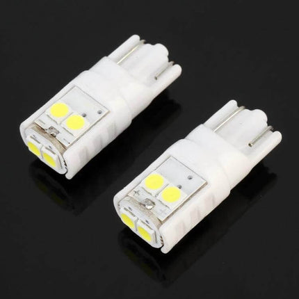 2-Pack LED Car Clearance Light Cool White Easy Install - slim cool white LED clearance bulbs for trailers, trucks, RVs, weatherproof, easy install