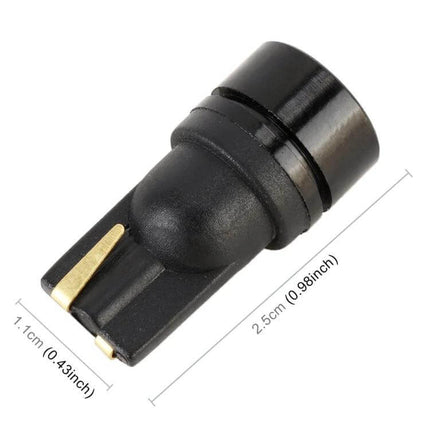 Car Clearance Light 4-LED For Exterior Vehicle Lighting compact black 4-LED clearance light bulb with dimensions 2.5 cm x 1.1 cm, low-profile replacement