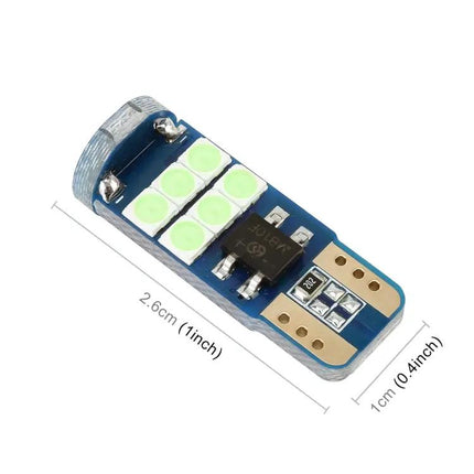 Two-Pack 9-LED Car Clearance Light Ice Blue, Easy To Install
