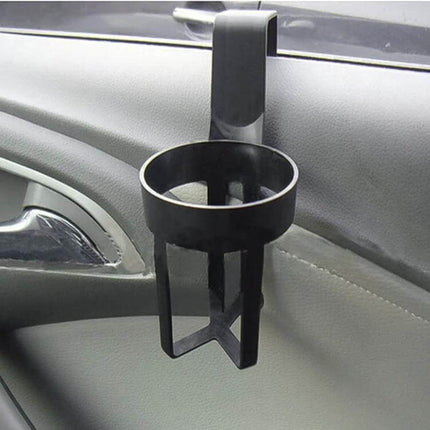 Versatile Universal Car Cup Holder for Secure Drink Storage — durable ABS hanging cup holder for coffee mugs, bottles, cans in vehicle