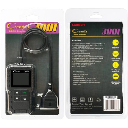 Essential Launch Tool for Home Vehicle Maintenance and Checks - handheld OBDII scanner kit for EVAP and engine code checks