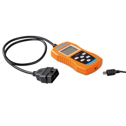 Essential Device for Everyday Car Maintenance and Troubleshooting - handheld OBD2 code reader with display and OBD connector for check engine diagnostics