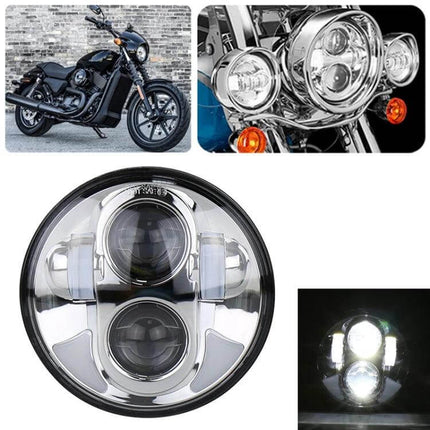 Car LED Headlight 5.75 Inch Ideal For Night Driving - round LED headlight for cars, motorcycles, classic vehicles with bright, easy-install illumination