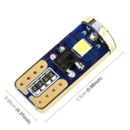 Two-Pack Car Clearance Light for Exterior Use, Cool White - compact cool white LED clearance light bulb for trucks and vans