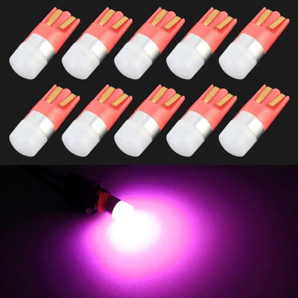 Car Clearance Light 10-Pack T10 W5W LED Bulbs For Vehicles