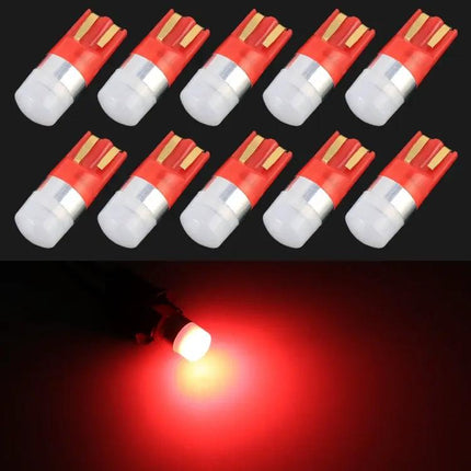 Car Clearance Light 10-Pack T10 W5W LED Bulbs For Vehicles