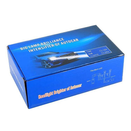 Halogen Lamp Brightening Line 70cm Cable Length For Everyday Use - blue boxed headlight brighter extension for car and home use