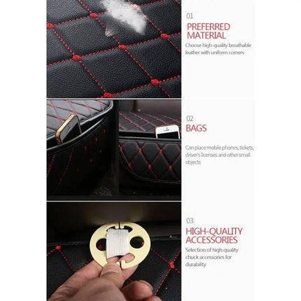 Universal Anti-Slip Car Rear Seat Cushion for 5-Seater Vehicles | Syndmart