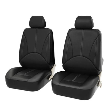 Universal PU Leather Front Seat Covers for Two Car Seats | Syndmart